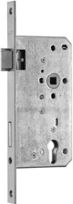 Beyer & Müller Einsteckschloss BMH HT-ES-34,PZW92/10,D65,F22 in Silber aus Stahl - Bild 1
