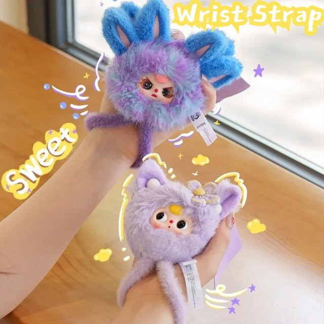 52TOYS Baby Drei Handgelenk Strap Serie, Vinyl Plüsch Blind Box, Einzelfigur - Bild 1
