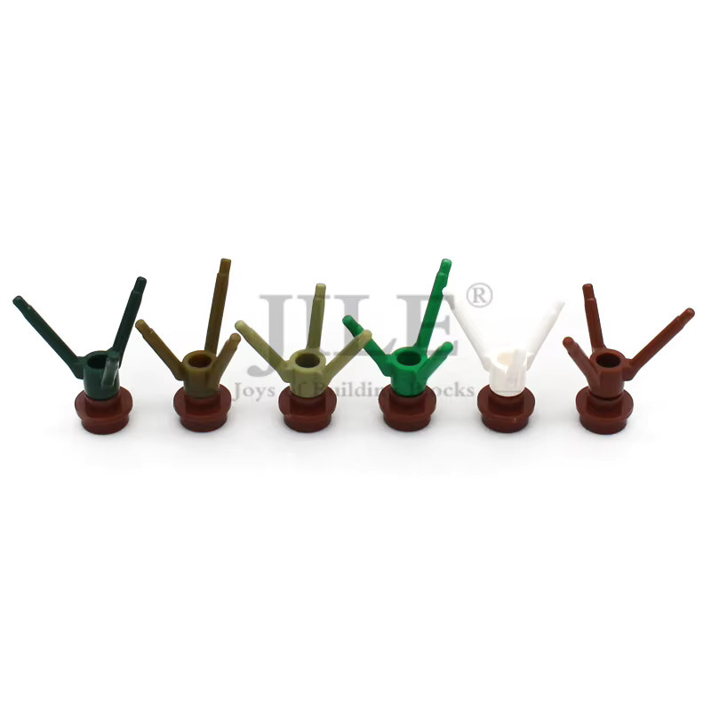 jile MOC 24855 Pflanze Blume Stem mit Bottom Pin, Baustein Ziegel, 100-teiliges Set - Bild 2