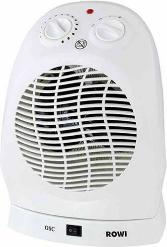 ROWI Heizlüfter Weiß 2000 Watt für bis zu 60m³ - Bild 1
