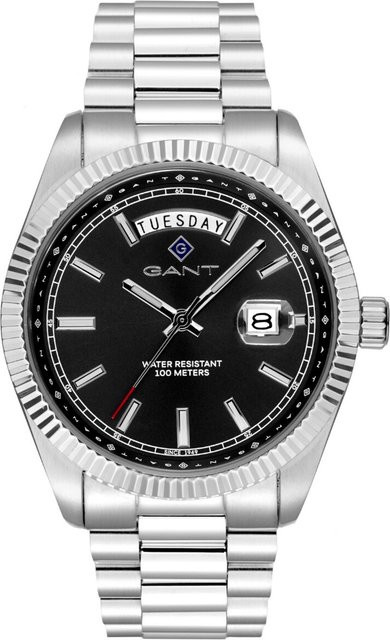 Gant Herrenuhr Fairfax, Quarz, Edelstahl, 41 mm, Schwarz, 10 ATM - Bild 1