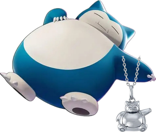 Bandai Halskette, Pokemon, Silber, Unisex - Bild 1
