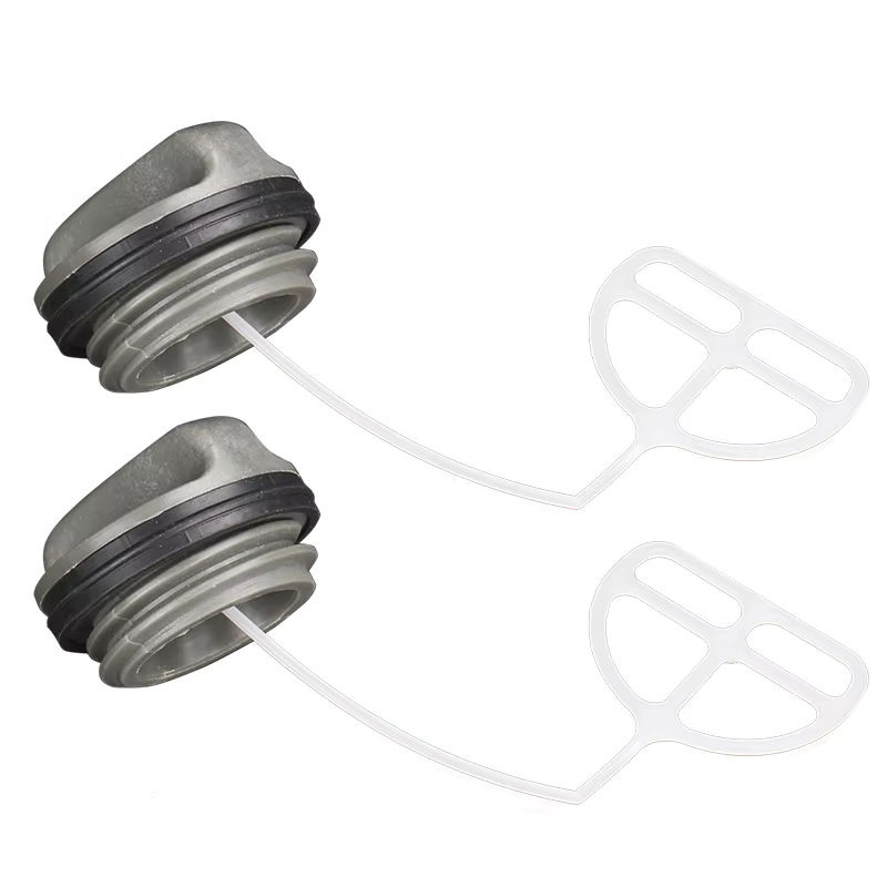 XCAN Tankdeckel für Husqvarna Kettensägen 340 345 346 350 353 362 365 371 372 372XP als Gas Tankdeckel und Heizöl Kappe - Bild 4