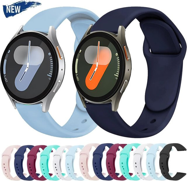 Uhrenarmband Silikon, 20 mm, Unisex - Bild 1