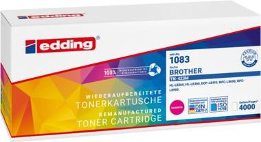 edding Tonerpatrone kompatibel mit Brother TN-423M in Magenta/Pink - Bild 1