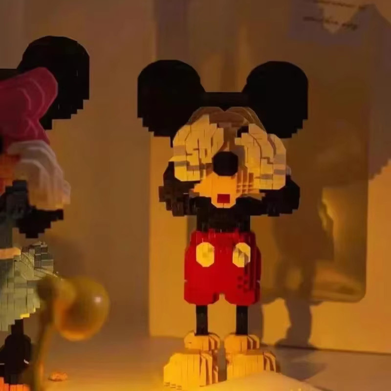 Potdemiel Disney Mickey und Minne Mikro Partikel Steine, Baustein Modell - Bild 2