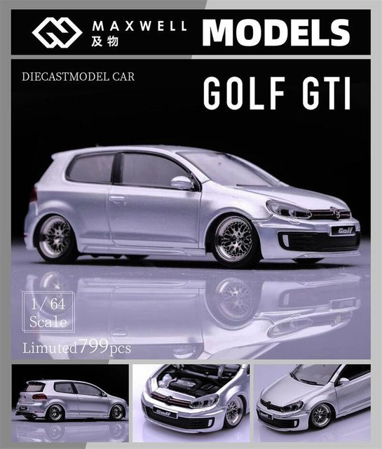 Maxwell Golf GTI Mk6 Limited799, Diecast Modellauto, 1:64, ab 14 Jahre - Bild 1