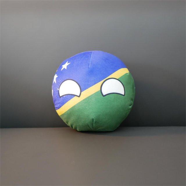 Yiran Health & Beauty Vietnam Polandball Plüschpuppe, Countryball Anhänger, 8cm/20cm - Bild 1