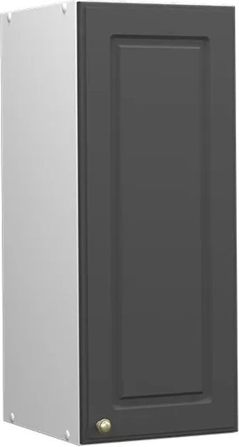 Vicco Hängeschrank Fame-Line Landhaus Weiß Anthrazit Gold mit Softclose-Scharnieren und Einlegeboden Breite: 30 cm - Bild 2
