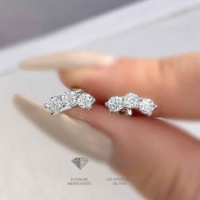 DiamondWorld Ohrstecker, 925 Silber, Diamant, Damen - Bild 1