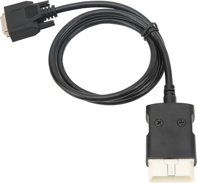Igeteck OBD2 Diagnosekabel mit 16-Pin-Stecker und Bluetooth für VD TCS Pro, Schwarz - Bild 1