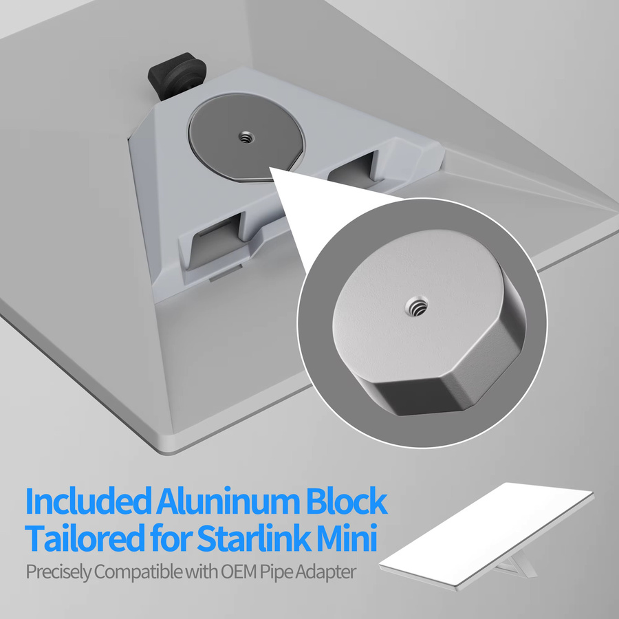 Starlink Mini-Stativhalterung mit Adapter für maximale Portabilität - Bild 2