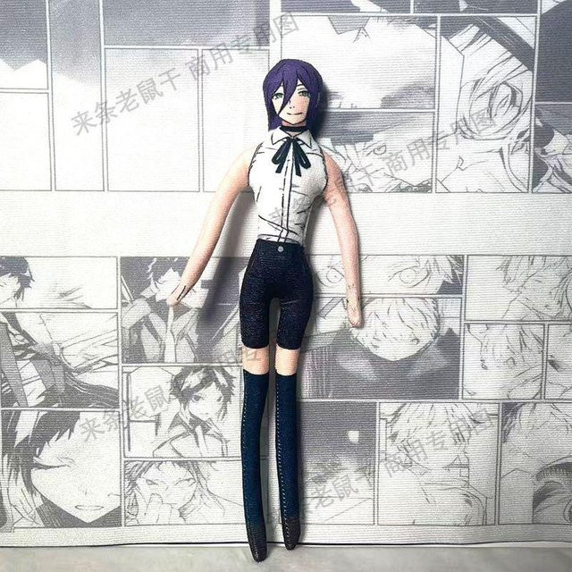Yiran toy Chainsaw Man Reze Denji Makima Plüschpuppe, ab 14 Jahren - Bild 1