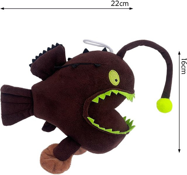 Yiran toy Seeteufel Hausschuhe Plüschtier, Meerestiere, ab 6 Jahren - Bild 1