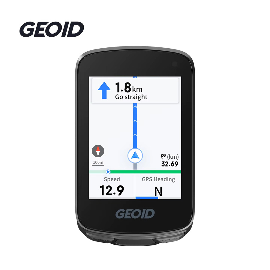 GEOID CC700 GPS-Fahrradcomputer mit 2,8-Zoll-Farbbildschirm, Routennavigation und Wi-Fi, wasserdicht, Schwarz - Bild 6