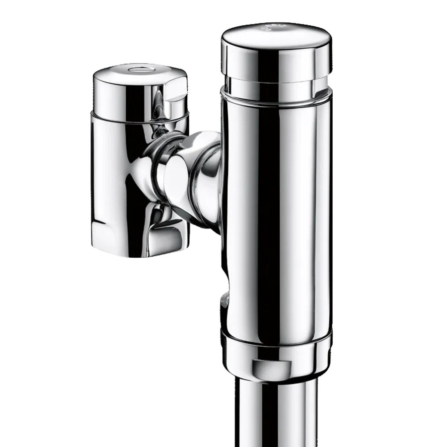 Delabie TEMPOFLUX Drückspüler-Set für WC, Aufputz-Ausführung, G3/4 Anschluss, 7s Selbstschluss, Farbe: Silber - Bild 2