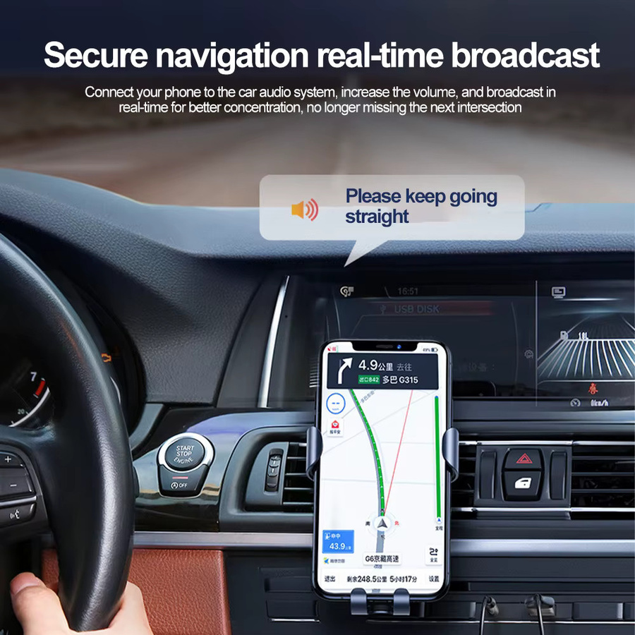 Kebidumei USB zu Bluetooth 5.0 Adapter mit 3,5mm Klinkenanschluss und eingebautem Mikrofon für dein Auto - Bild 3