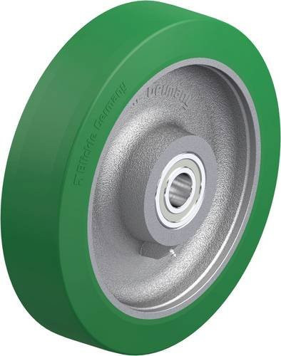 Blickle Schwerlast-Rad GST 404/40K in Grün und Silber mit 400 mm Durchmesser und 3000 kg Tragfähigkeit - Bild 1