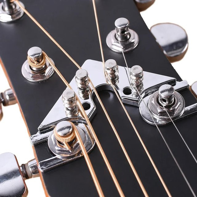 Miwayer Gitarren Lock String Tuner Locking Tuning Keys für E-Gitarren in Chrom oder Gold - Bild 1