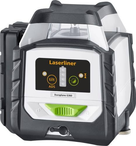 Laserliner Duraplane G360 RX Linienlaser selbstnivellierend in Grün und Multicolour - Bild 1