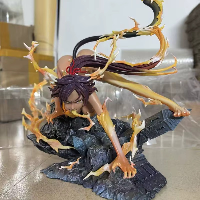 Bandai Bleach Shihouin Yoruichi Actionfigur, 23cm - Bild 2