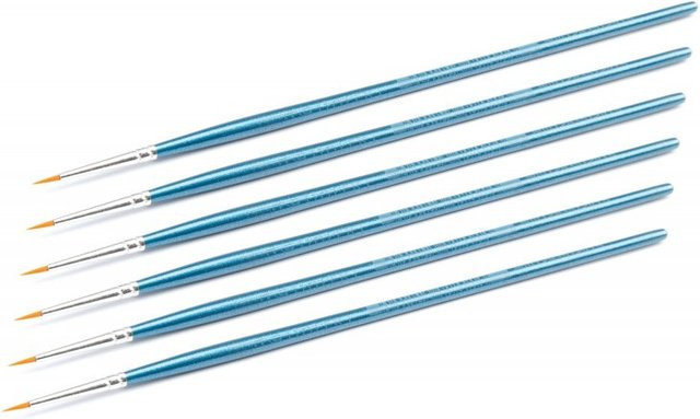 Italeri Synthetik-Pinsel rund Größe 000 in Blau - Bild 1