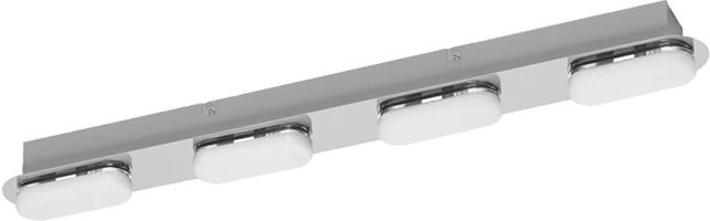 Ledvance Smart+ WiFi Wandleuchte Orbis Wall Duplo in Weiß, dimmbar, IP44, Tunable White für Badezimmer, Breite: 58 cm - Bild 1