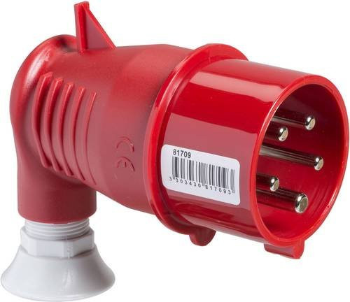 Schneider Electric CEE Winkelstecker 32A 415V IP44 Rot - Bild 1