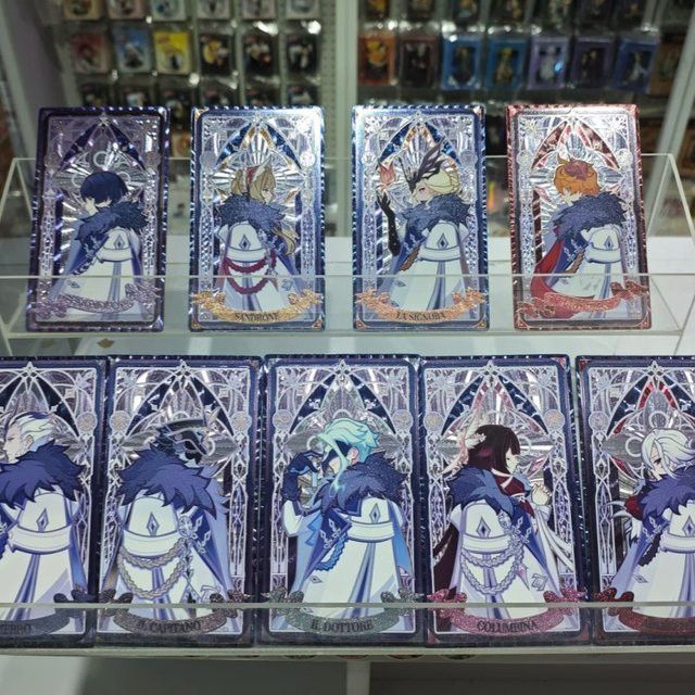 Genshin Impact Frost Flame Series Display Plate Iridescent Tartaglia Scaramouche Dekoration Multicolor von Bandai - Bild 1