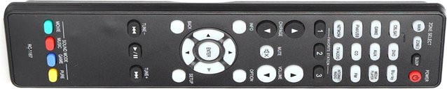 mfySpace Ersatz Fernbedienung für Heimvideo und Audio AVR-1913 AVR-2113 AVR-2313 aus ABS in Schwarz - Bild 1