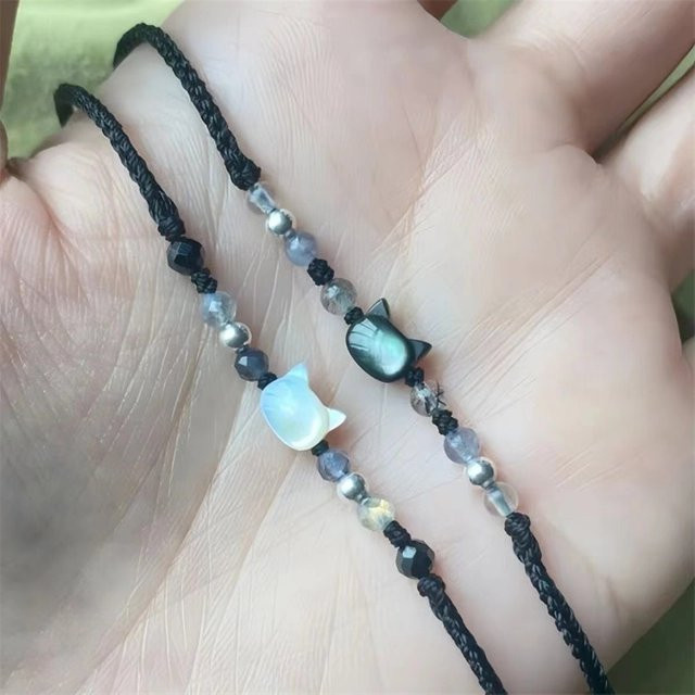 RINHOO Armband, Schwarz-Weiß, Unisex - Bild 1