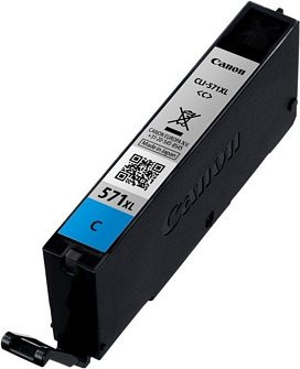 Original Canon Tintenpatrone CLI-571C XL Cyan für Inkjet-Drucker - Bild 3