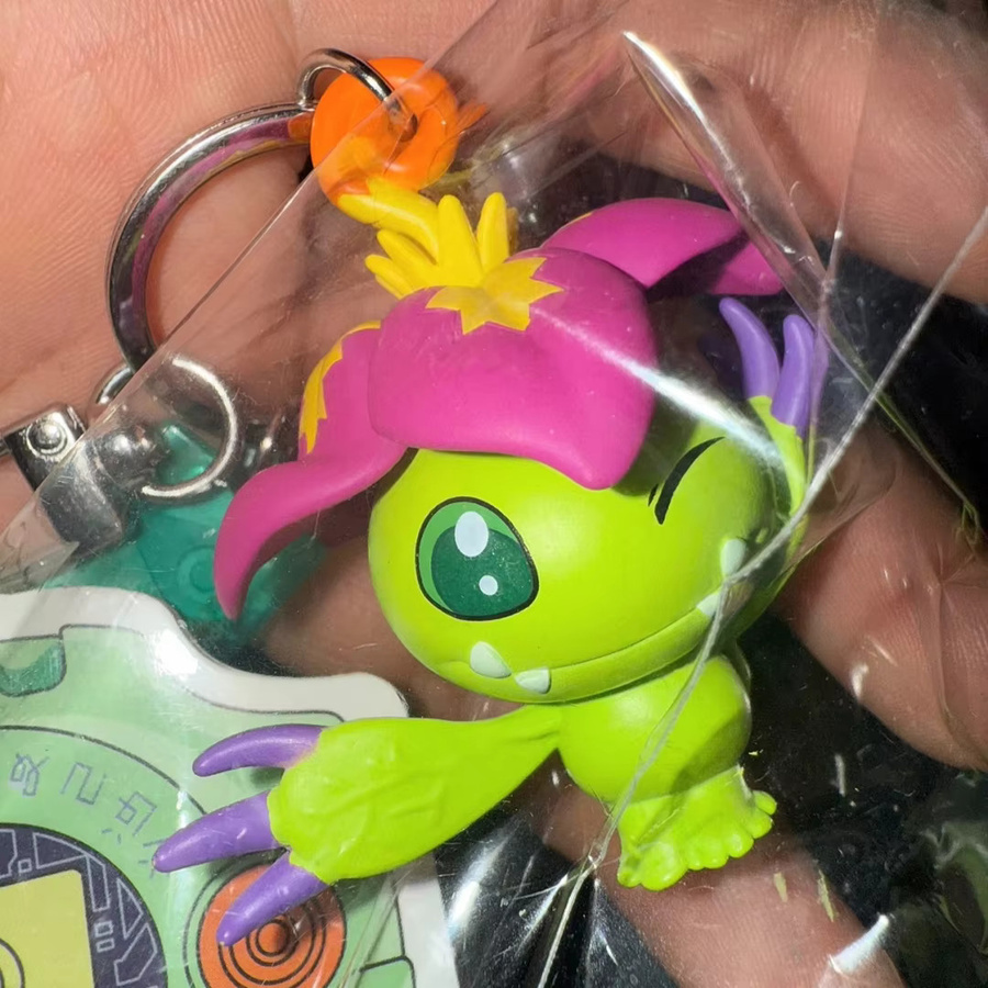 Bandai Digimon Agumon Gabumon Q-Version Schlüsselanhänger, Figur - Bild 3
