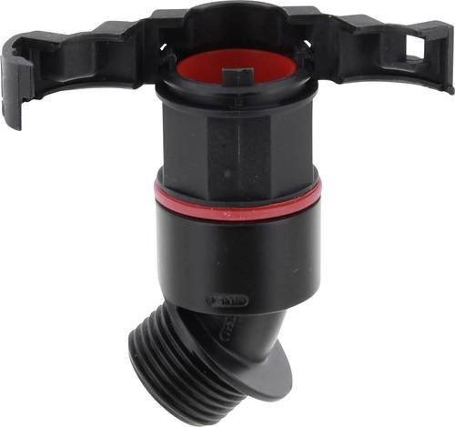 Wiska Verschraubung EBF45-23-32-BK Schwarz M32 x 1.5 45 Grad aus Kunststoff 25 Stück - Bild 1