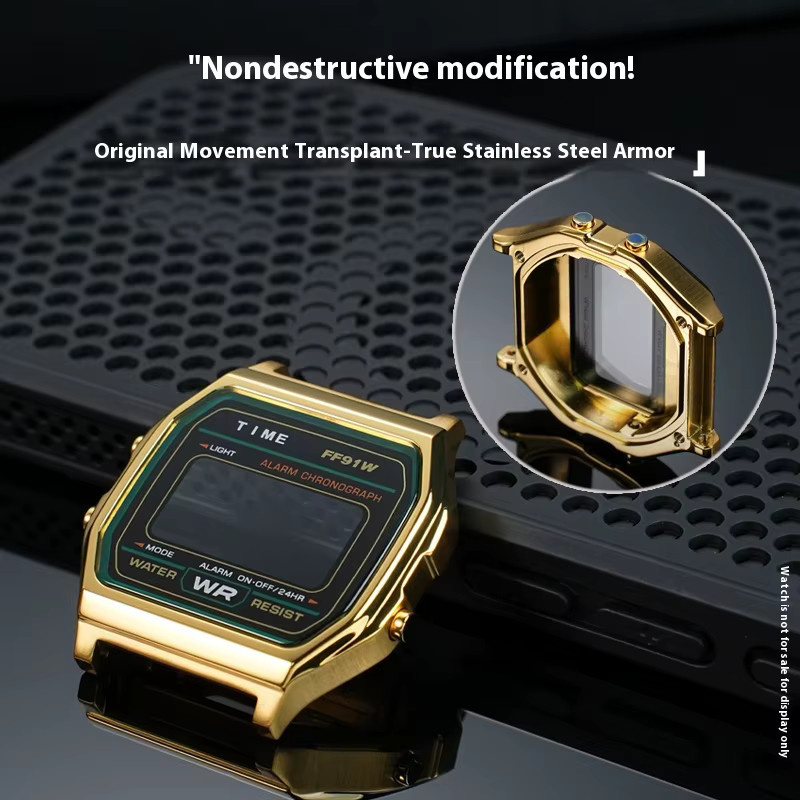 Casio Uhrengehäuse und Armband Edelstahl, Herren - Bild 3