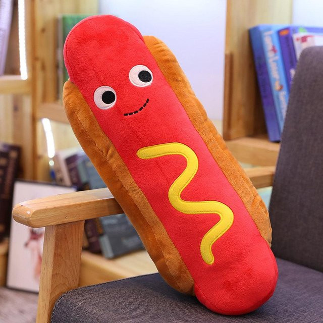 Yiran Health & Beauty Fast-Food Plüsch-Kissen, Bunt / Mehrfarbig - Bild 1