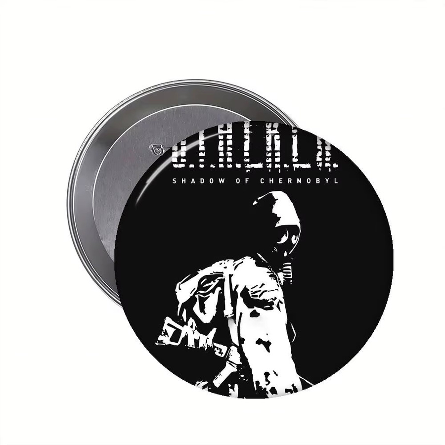 Brosche Game STALKER Anime Button Pin, Handgefertigt - Bild 6