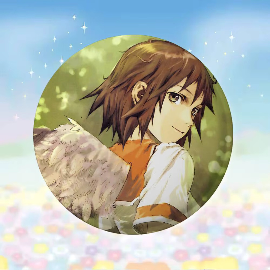 Brosche Anime Haibane Renmei, Metall, Unisex - Bild 3