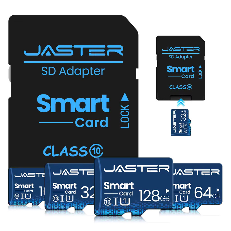 JASTER MicroSD Speicherkarte 128GB Hochgeschwindigkeits-Speicherkarte in Blau - Bild 6