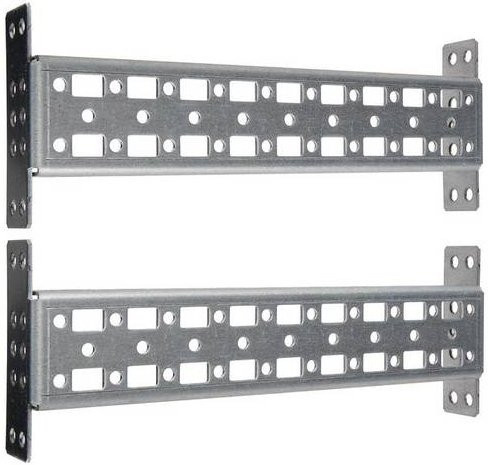 Hager FZ811Q Querprofil aus Stahl in Silber, L x B x H: 25,0 x 3,4 x 9,3 cm - Bild 1