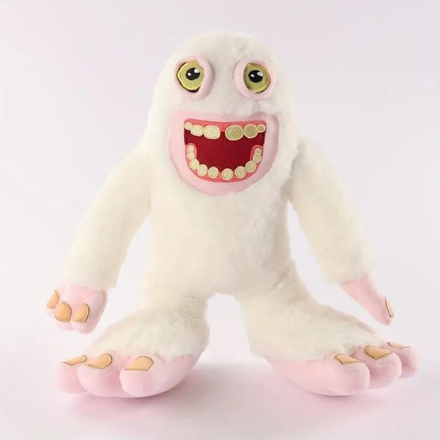 Yiran toy Mammott Monster Plüschtier, 28cm, ab 3 Jahre - Bild 1