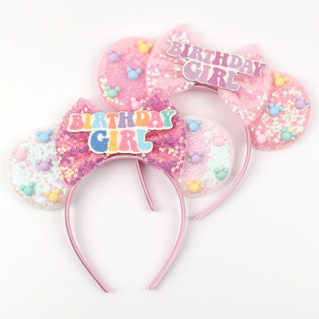 Disney Stirnband Minnie Maus, Pailletten, Kinder - Bild 1