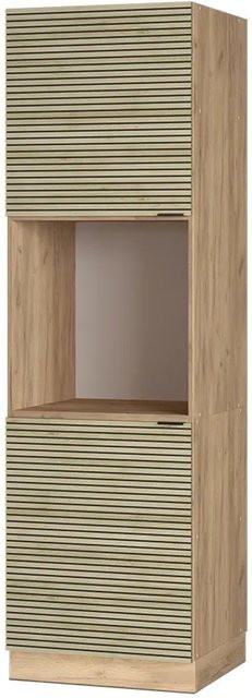 Vicco Herdumbauschrank Fame-Line Eiche Paneel, Breite: 60 cm, Farbe: Braun - Bild 1