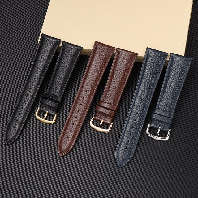 Cartier Uhrenarmband Echtleder, Schwarz, Unisex - Bild 1