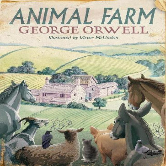 Farm der Tiere von George Orwell, gebundene Ausgabe - Bild 1