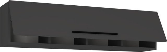 VCM Holzregal Arila XL hängend Wandboard mit Türen Höhe: 115 cm, Breite: 30 cm, Tiefe: 30 cm - Bild 1