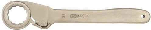 KS Tools BERYLLIUMplus Freilaufknarre aus Aluminium-Bronze in Silber, 36 mm mit 12-kant-Ring - Bild 1