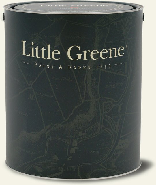 Little Greene Absolute Matt Emulsion Wandfarbe Linen Wash 33 Weiß 1 l - Bild 1