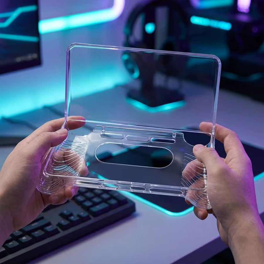 AYN Thor Schutzhülle Transparente TPU-Hülle mit ergonomischem Anti-Rutsch-Griff für Gaming-Konsolen - Bild 3