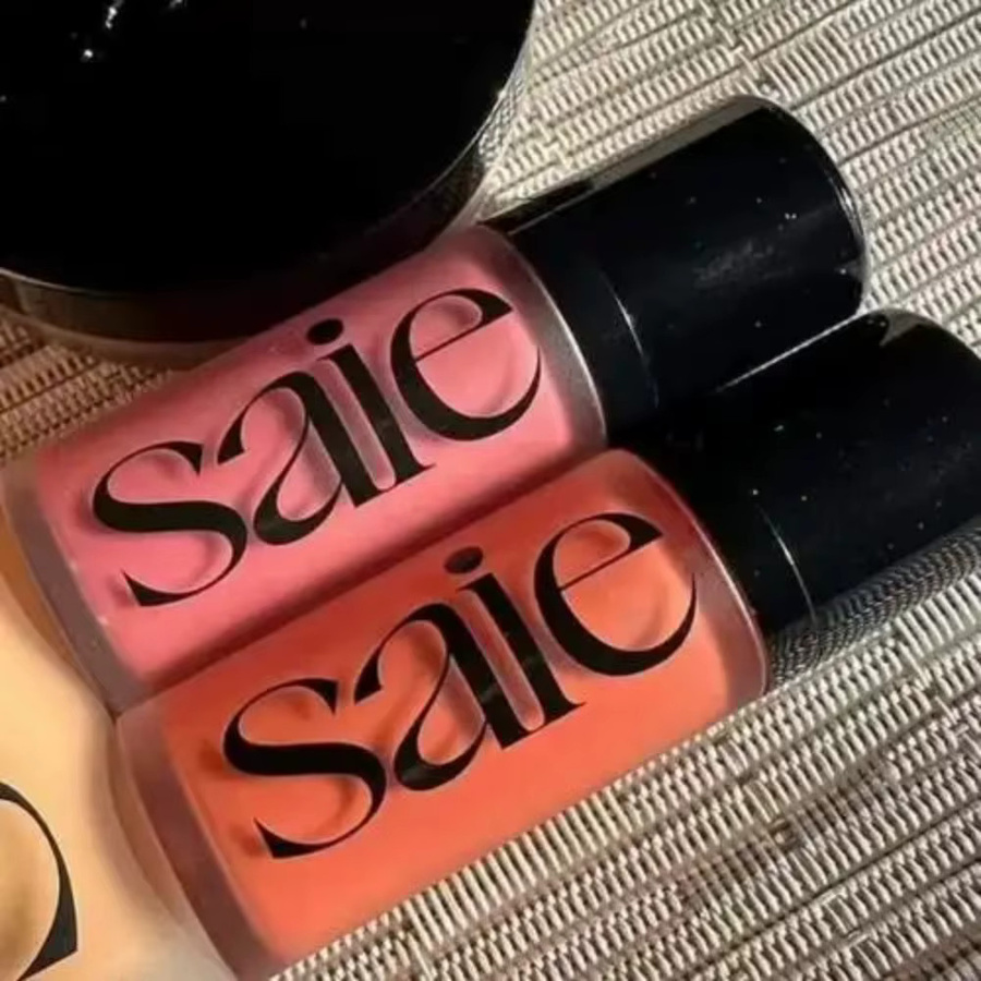 Saie Liquid Blush Highlighter Contouring Puder, Rosy Soft Rose - Bild 2